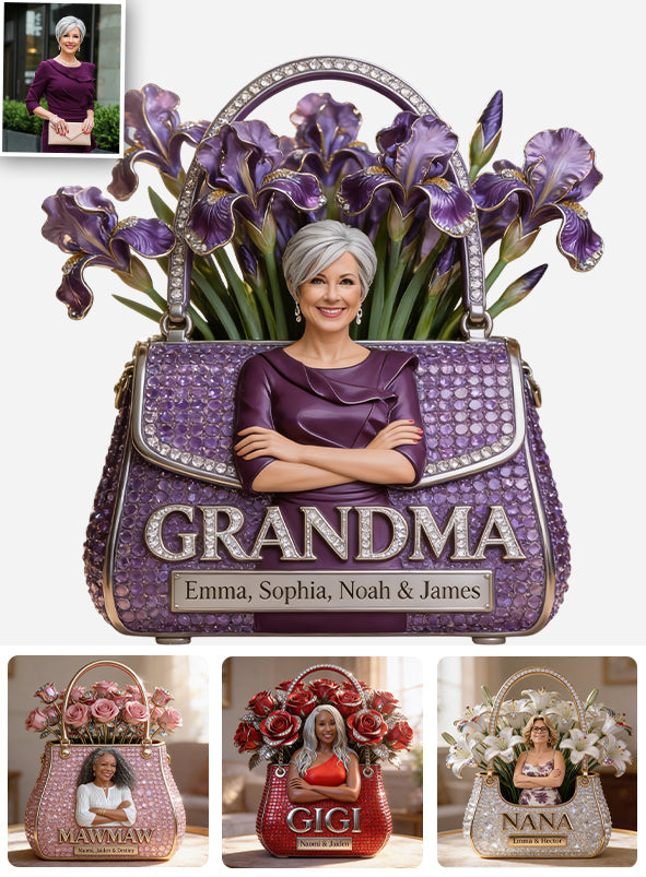 Cutsom Any Photo - Personalized Grandma Custom Shaped Acrylic Plaque