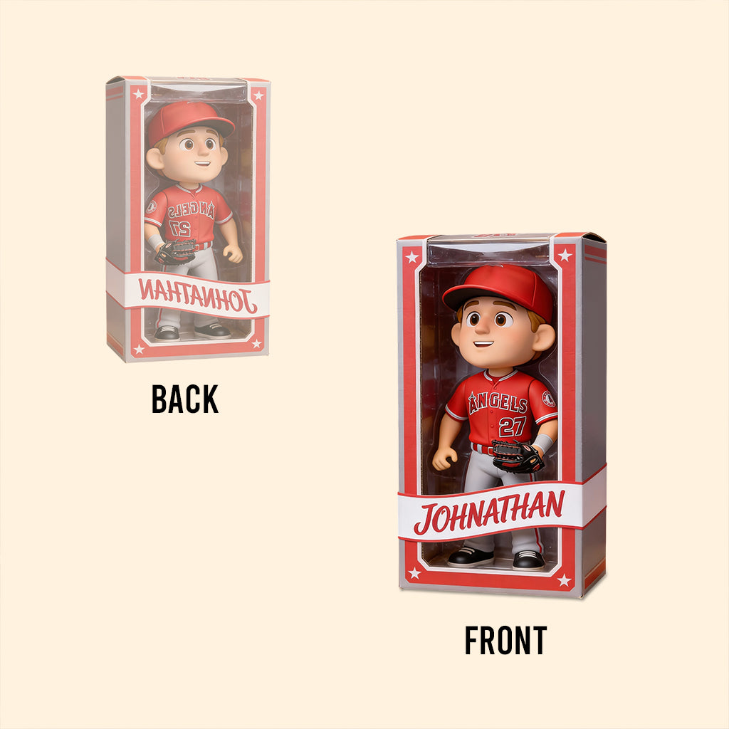 Love Baseball - Personalized Baseball Custom Shaped Acrylic Plaque