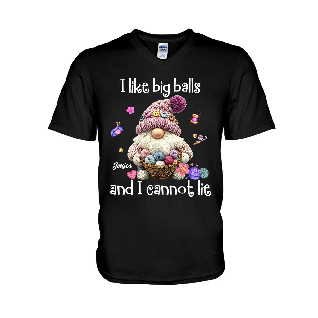 I Like Big Balls And I Cannot Lie - Personalized Crocheting T-shirt And Hoodie