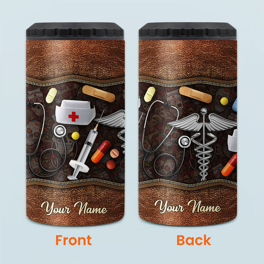 Nurse Life - Personalized Nurse Can Cooler