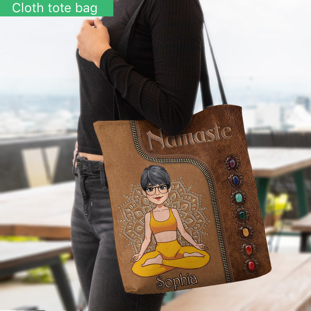 Namaste - Personalized Yoga Tote Bag