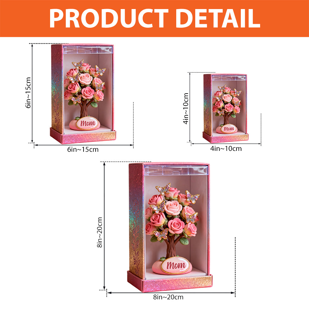 My Beautiful Garden Perfect Gift For Mom, Grandma - Personalized Mother Custom Shaped Acrylic Plaque