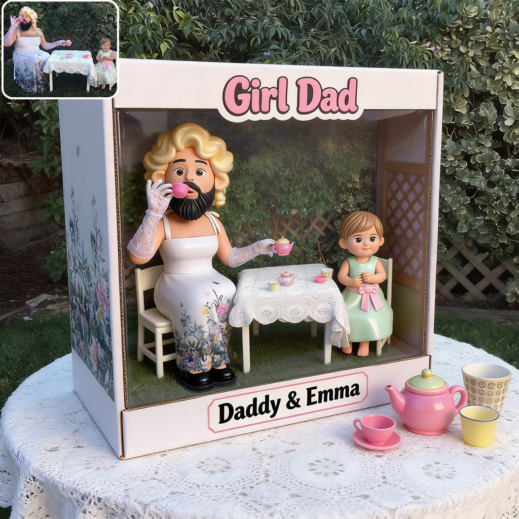 Unique Father's Day Gift, Custom From Any Photo - Personalized Father Custom Shaped Acrylic Plaque