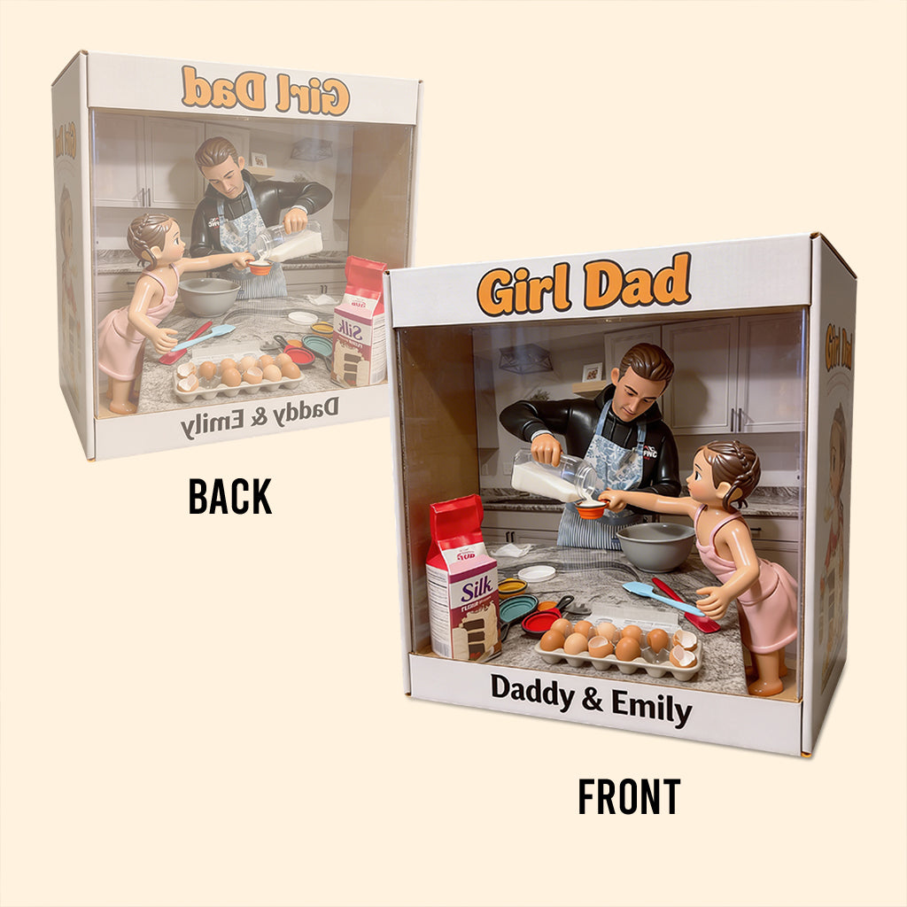 Unique Father's Day Gift, Custom From Any Photo - Personalized Father Custom Shaped Acrylic Plaque