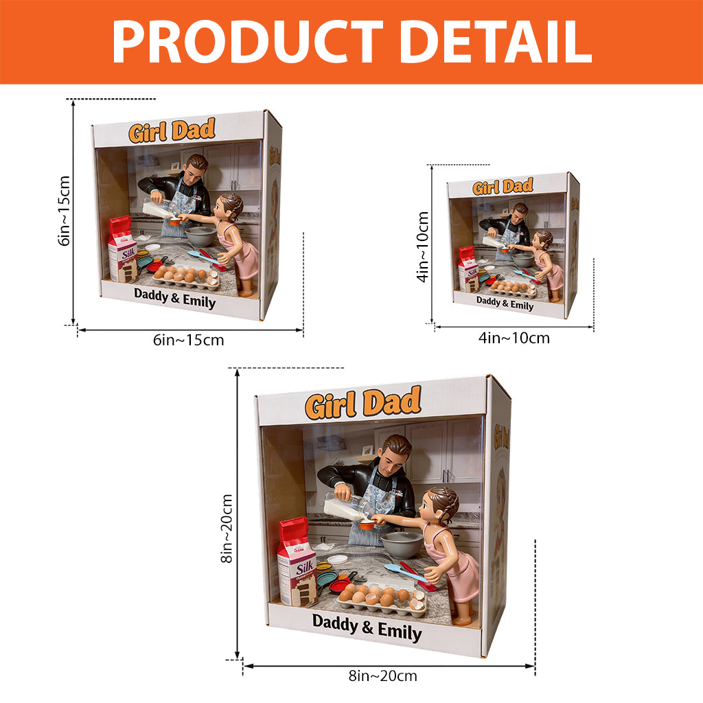 Unique Father's Day Gift, Custom From Any Photo - Personalized Father Custom Shaped Acrylic Plaque