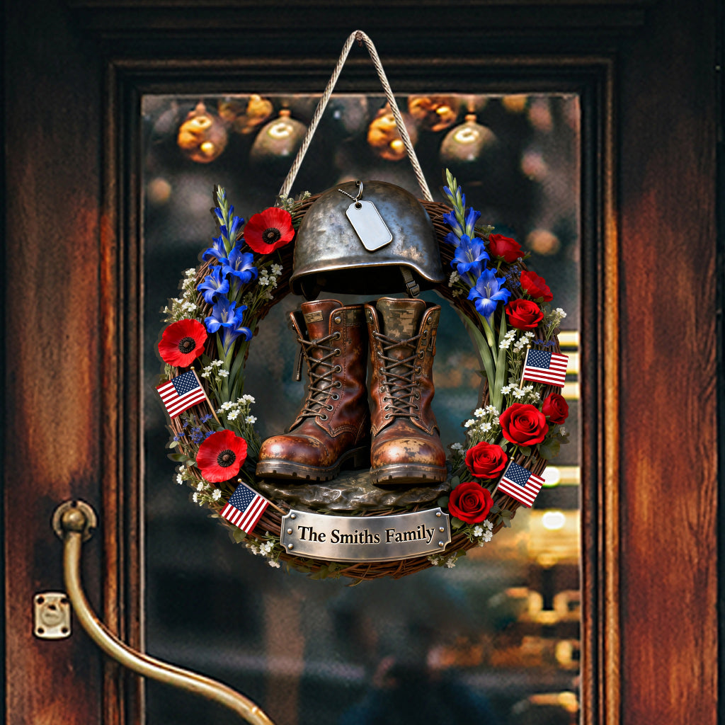 Remember & Honor - Personalized Custom Shaped Wood Sign