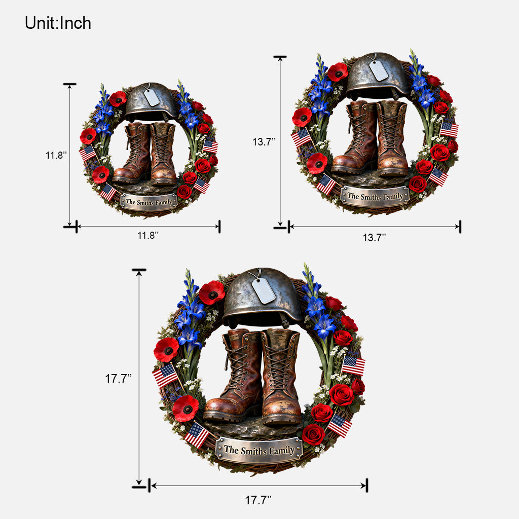 Remember & Honor - Personalized Custom Shaped Wood Sign