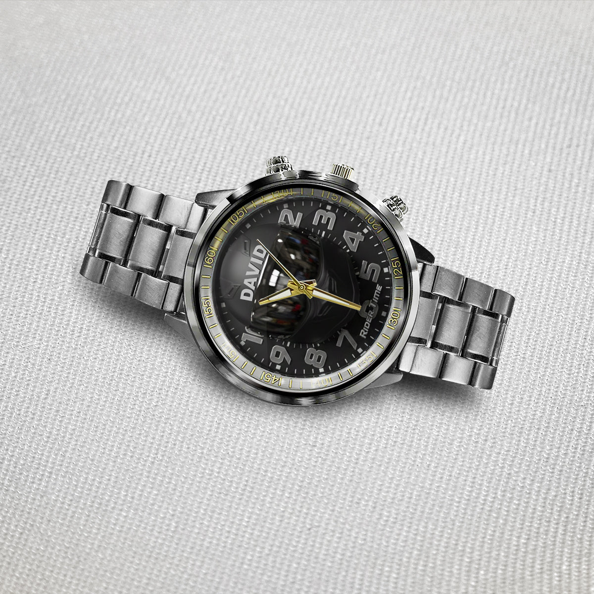 Rider Time - Personalized Biker Hand Watch