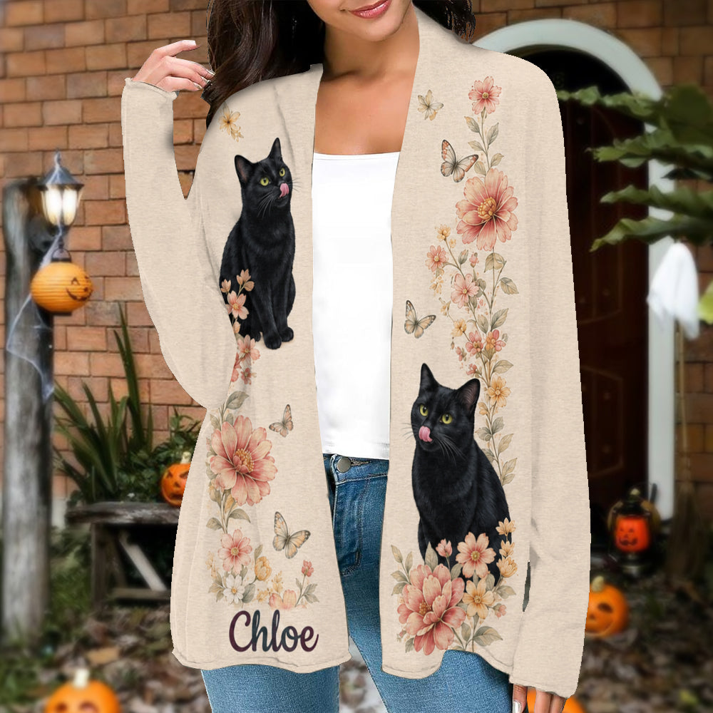Love My Cat - Personalized Cat Cardigan