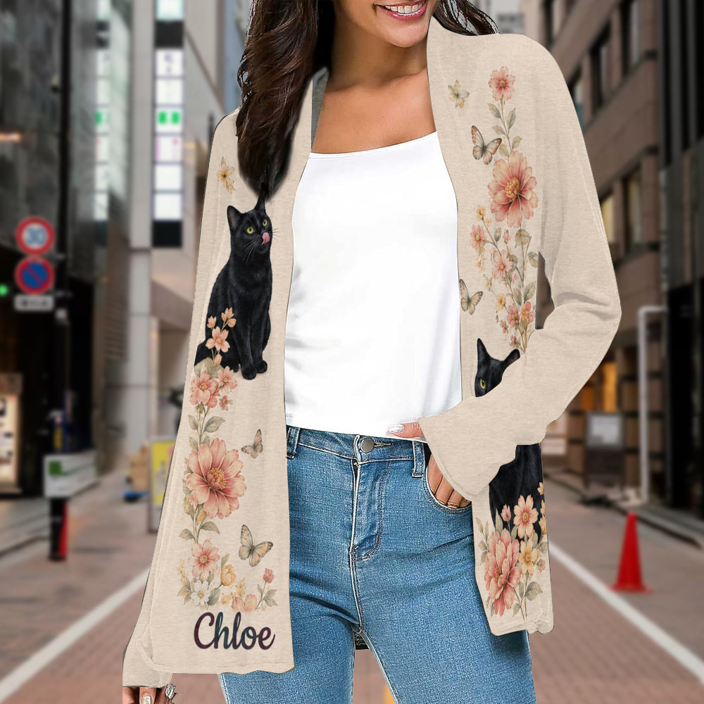 Love My Cat - Personalized Cat Cardigan