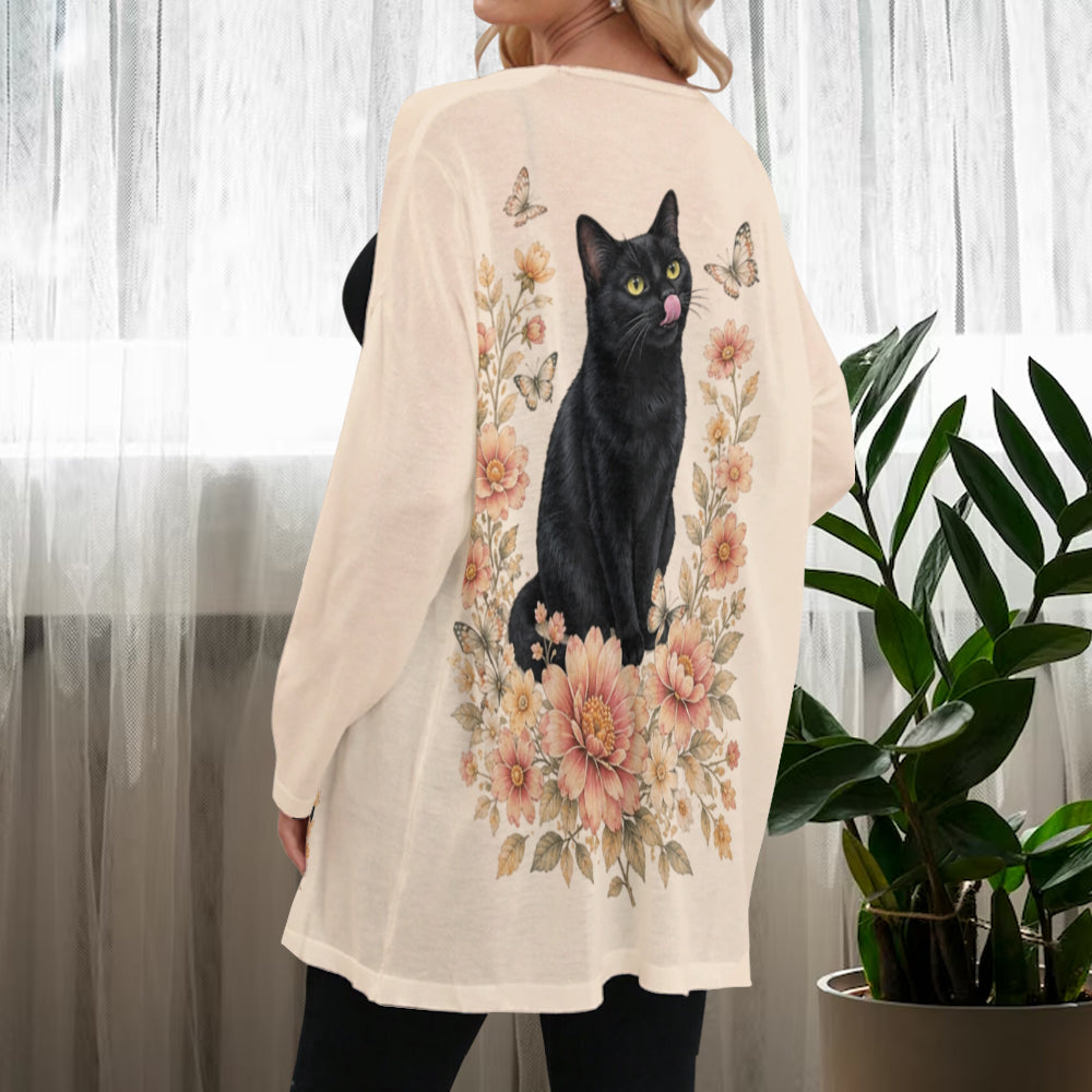 Love My Cat - Personalized Cat Cardigan