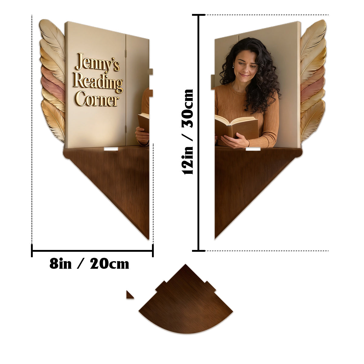 My Reading Corner - Personalized Book Corner Rack