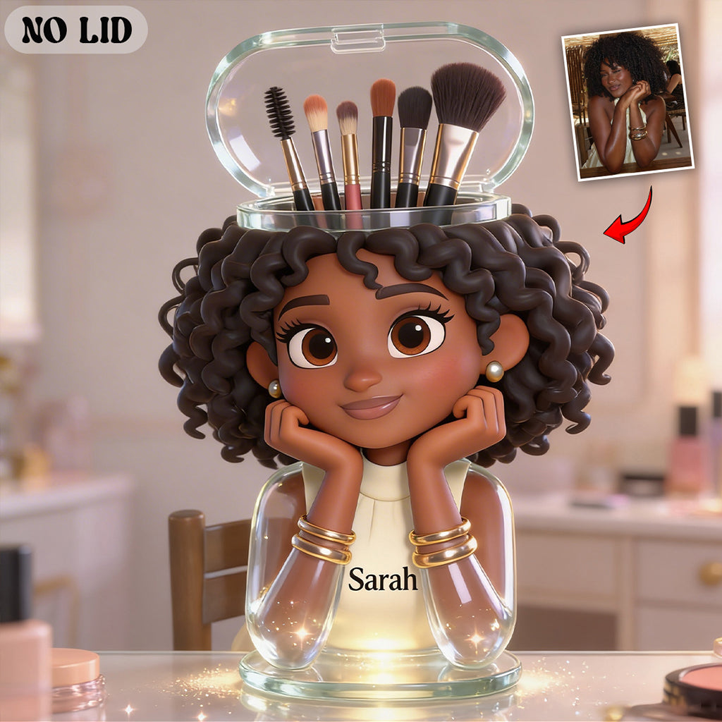 Makeup Artist - Personalized Makeup Acrylic Pot