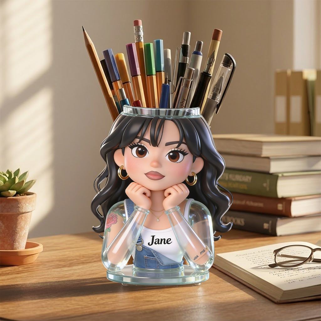 Makeup Artist - Personalized Makeup Acrylic Pot