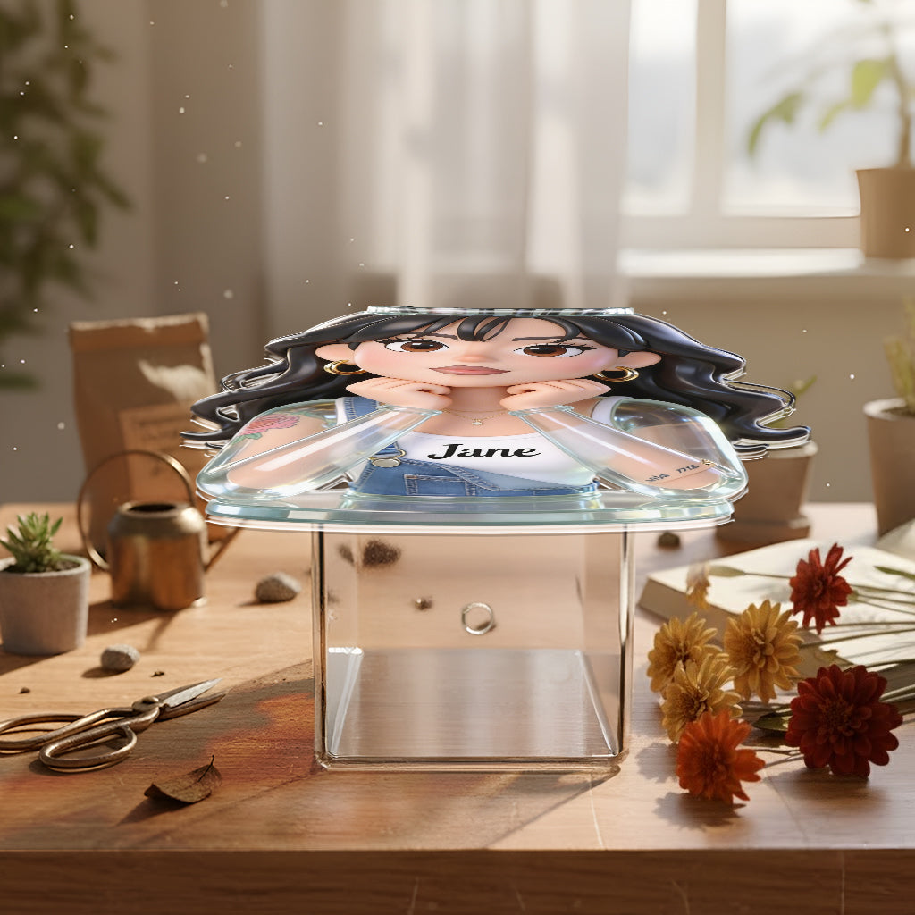 Makeup Artist - Personalized Makeup Acrylic Pot