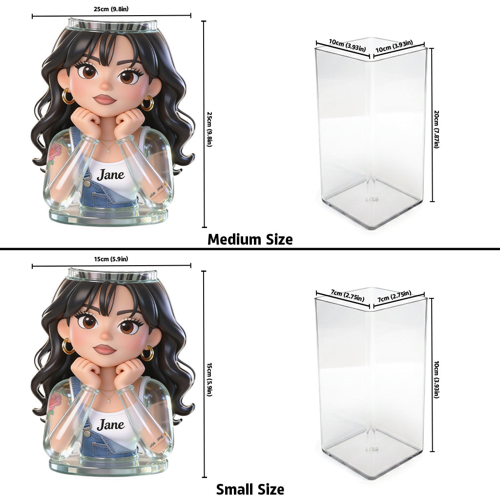 Makeup Artist - Personalized Makeup Acrylic Pot