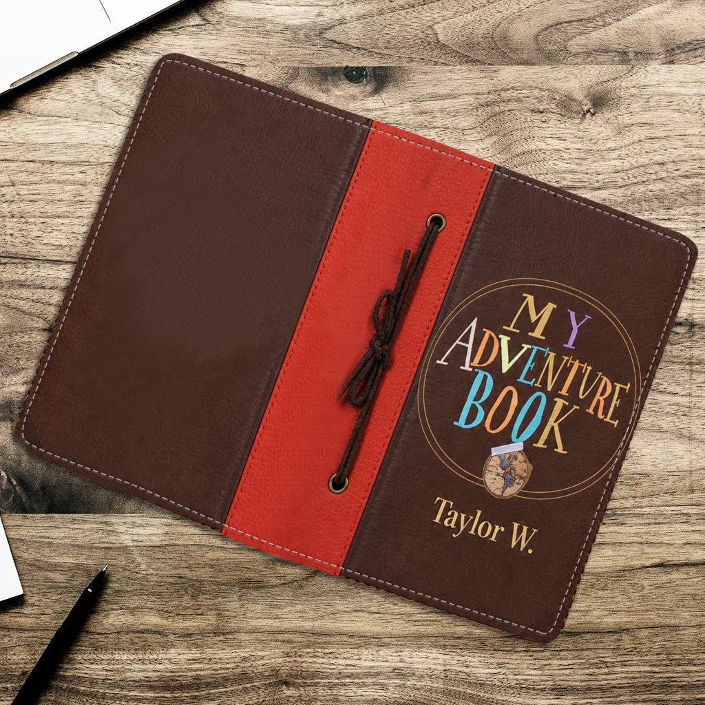 My Adventure Book - Personalized Up Movie Couple Passport Holder & Luggage Tag Set