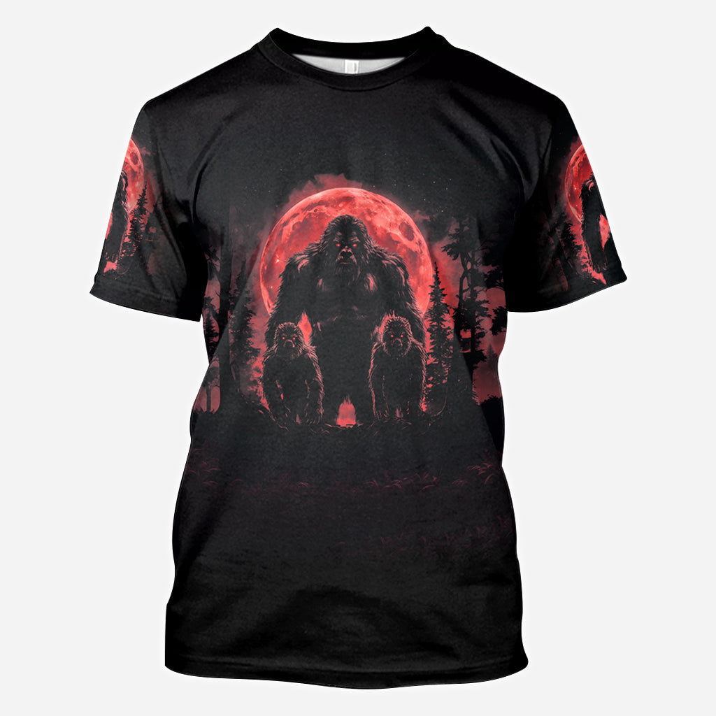 Papasquatch - Personalized Father All Over Shirt
