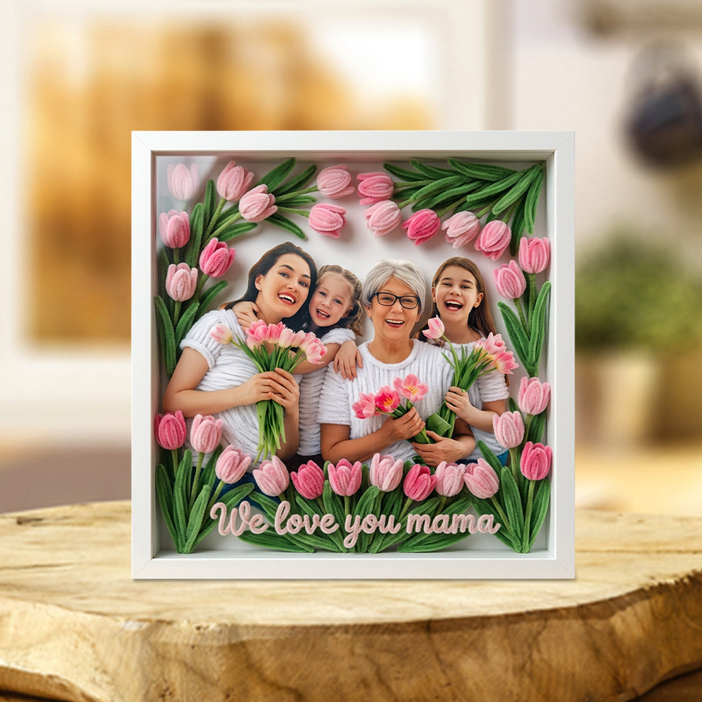 Mother Gift Idea - Personalized Mother Custom Shaped Acrylic Plaque