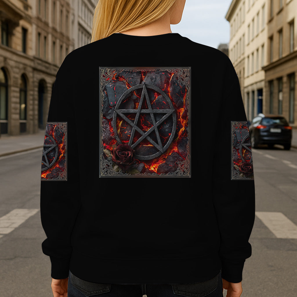 Purple Witch - Personalized Witch All Over Shirt