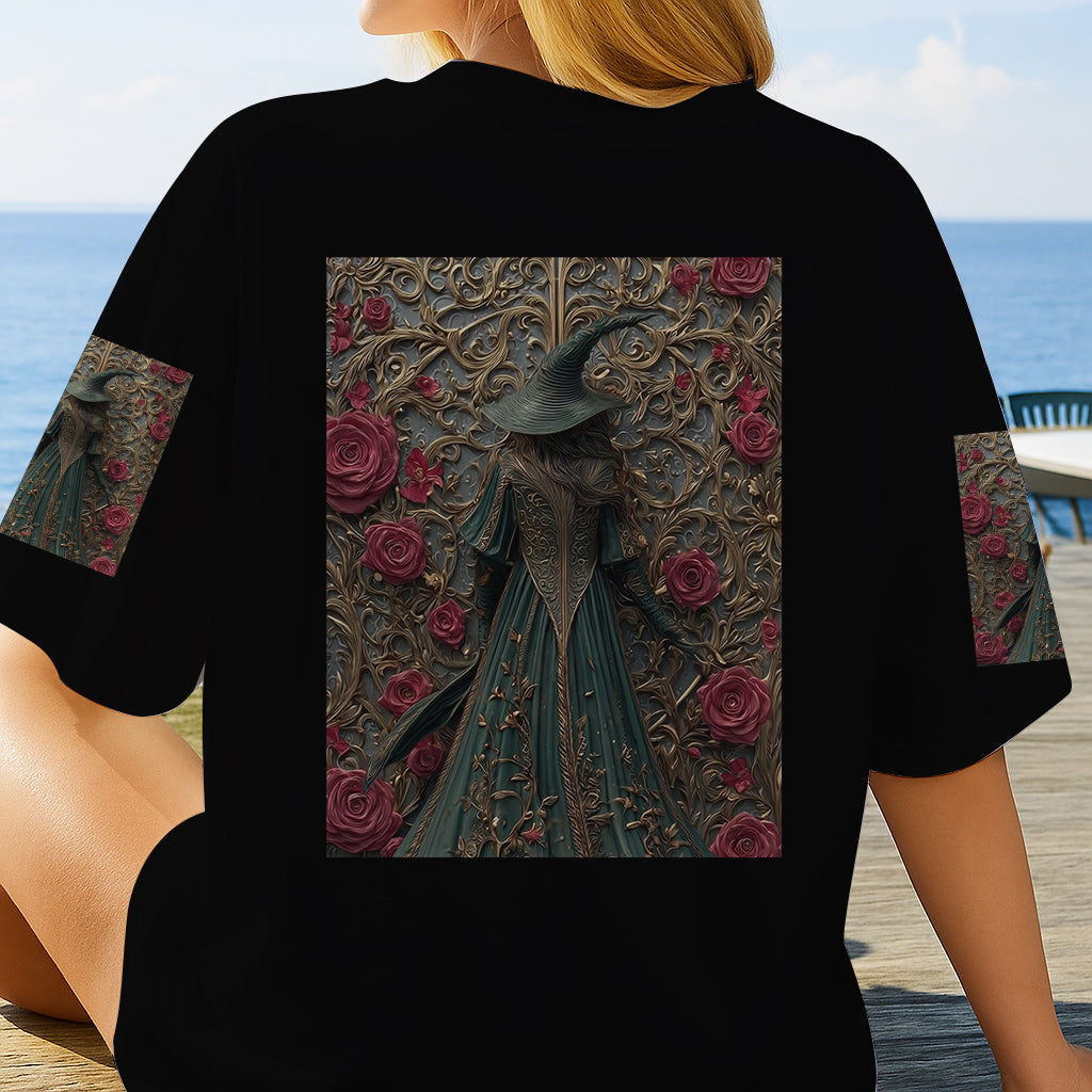 Purple Witch - Personalized Witch All Over Shirt