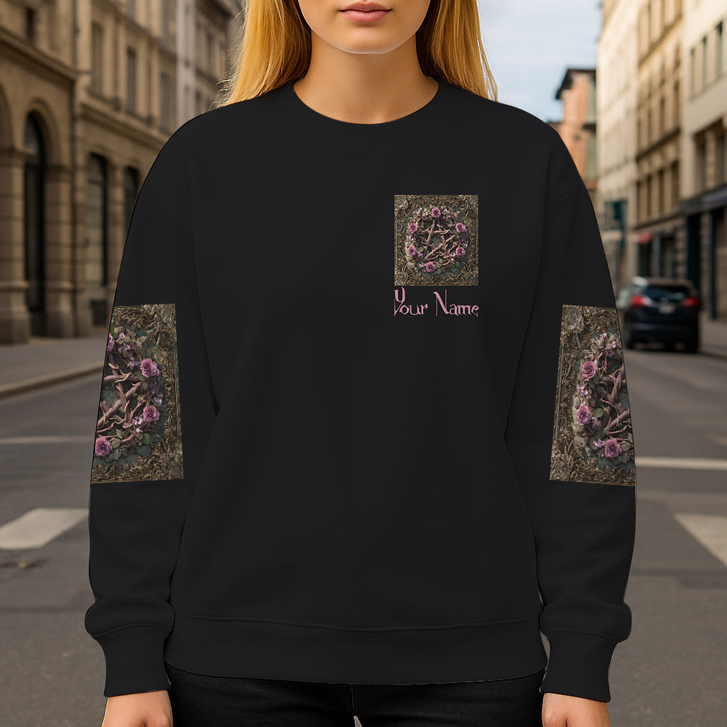 Purple Witch - Personalized Witch All Over Shirt