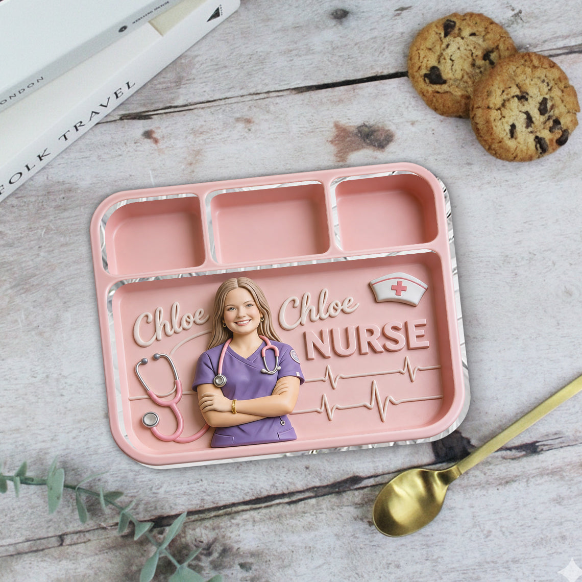 Nurse Life - Personalized Nurse Catch-All Tray