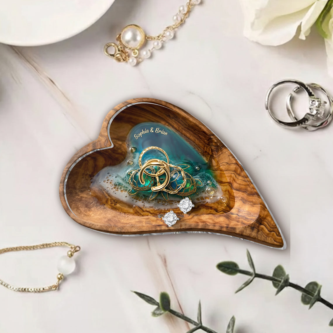 You & Me We Got This - Personalized Turtle Catch-All Tray