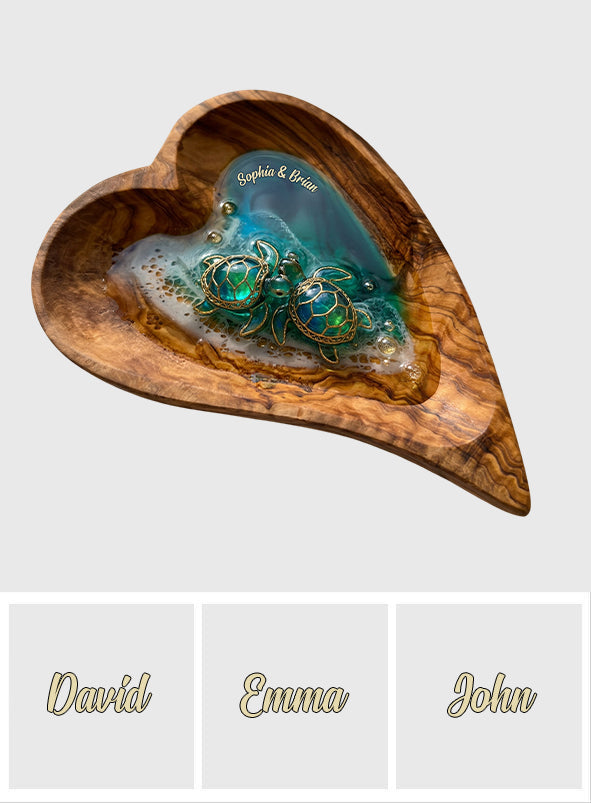 You & Me We Got This - Personalized Turtle Catch-All Tray