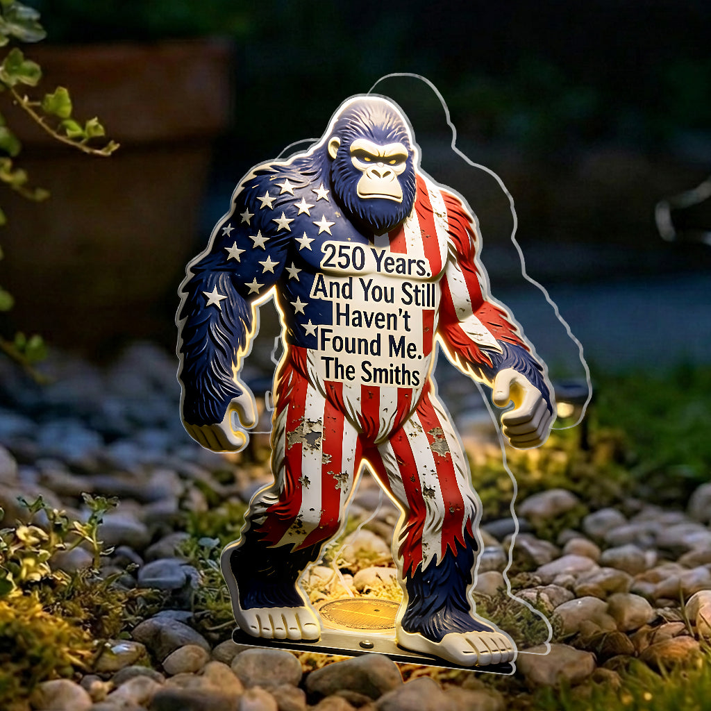 You Haven't Found Me - Personalized Hiking Solar Acrylic Light