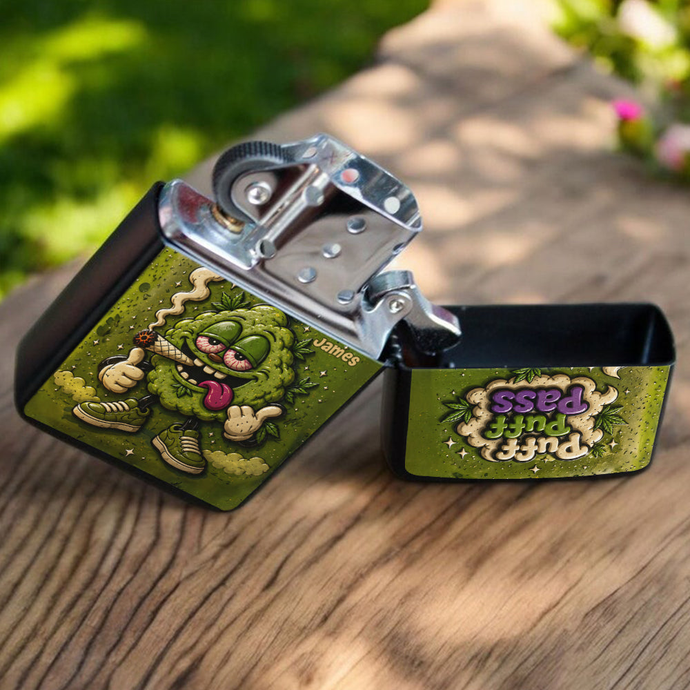Rolling Tray for Stoners - Personalized Weed Catch-All Tray With Lighter