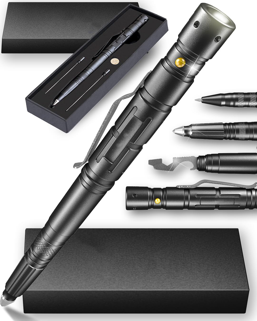 Tactical Pen Self Defense Pen with Flashlight