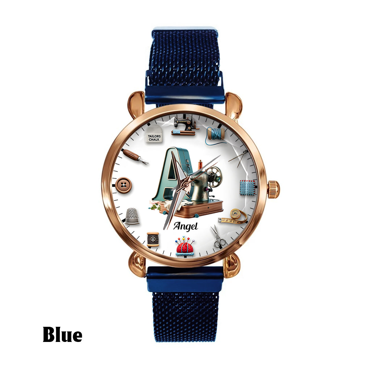 Love Sewing - Personalized Sewing Women Hand Watch