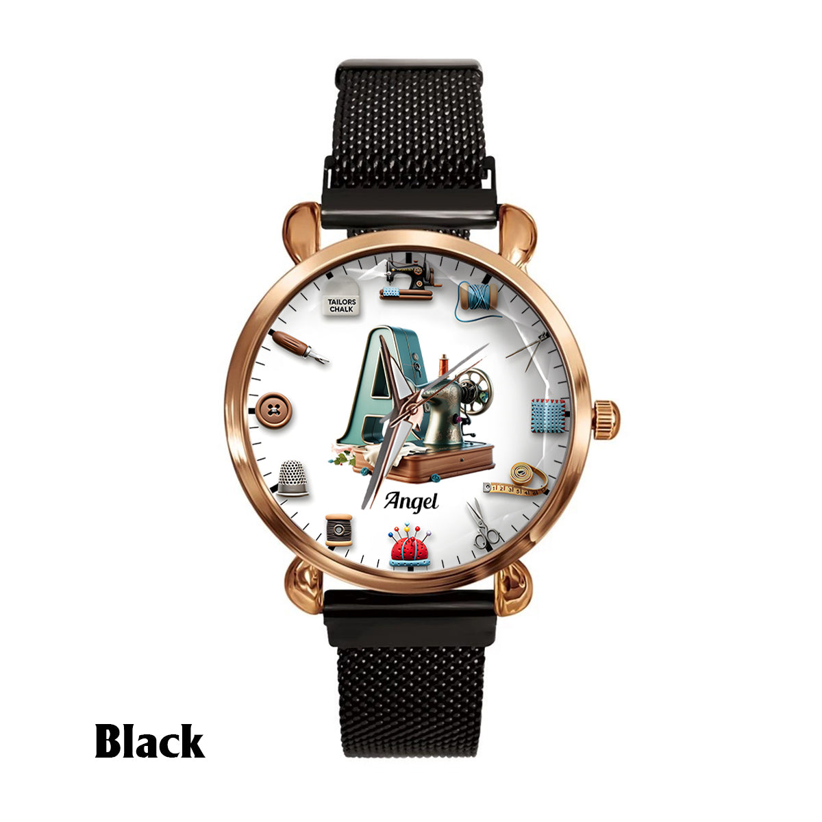 Love Sewing - Personalized Sewing Women Hand Watch