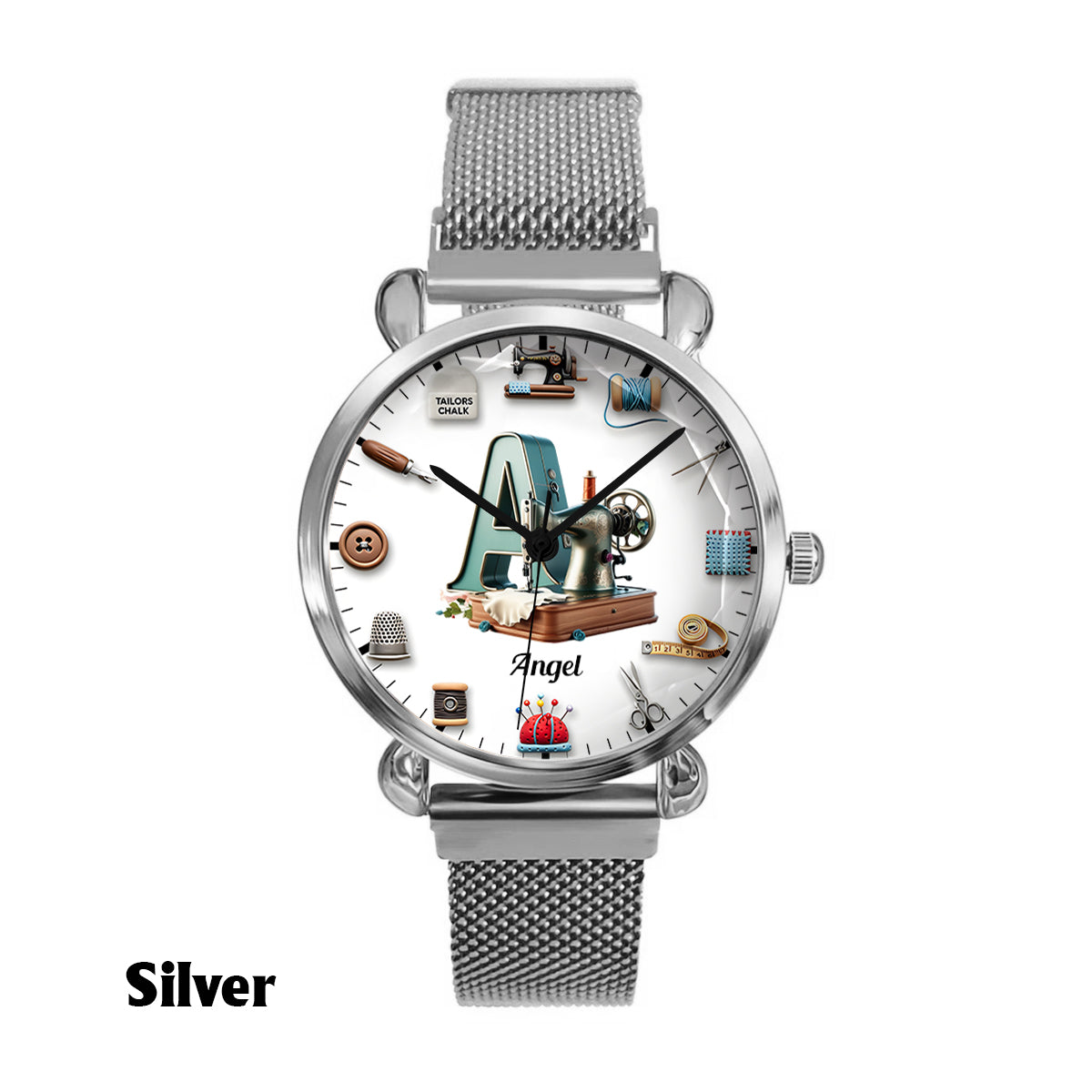 Love Sewing - Personalized Sewing Women Hand Watch