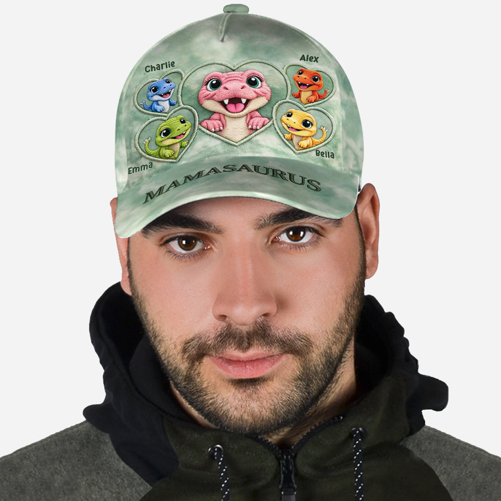 Mamasaurus - Personalized Mother Classic Cap