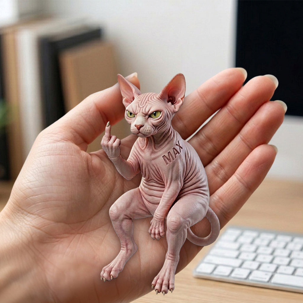 Pet Desk Monitor Figurine - Personalized Pet Premium 3D Figurine