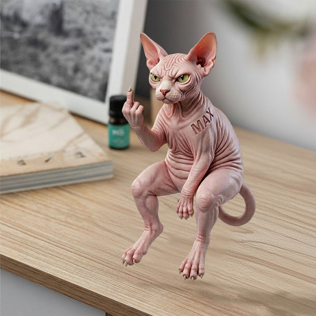 Pet Desk Monitor Figurine - Personalized Pet Premium 3D Figurine