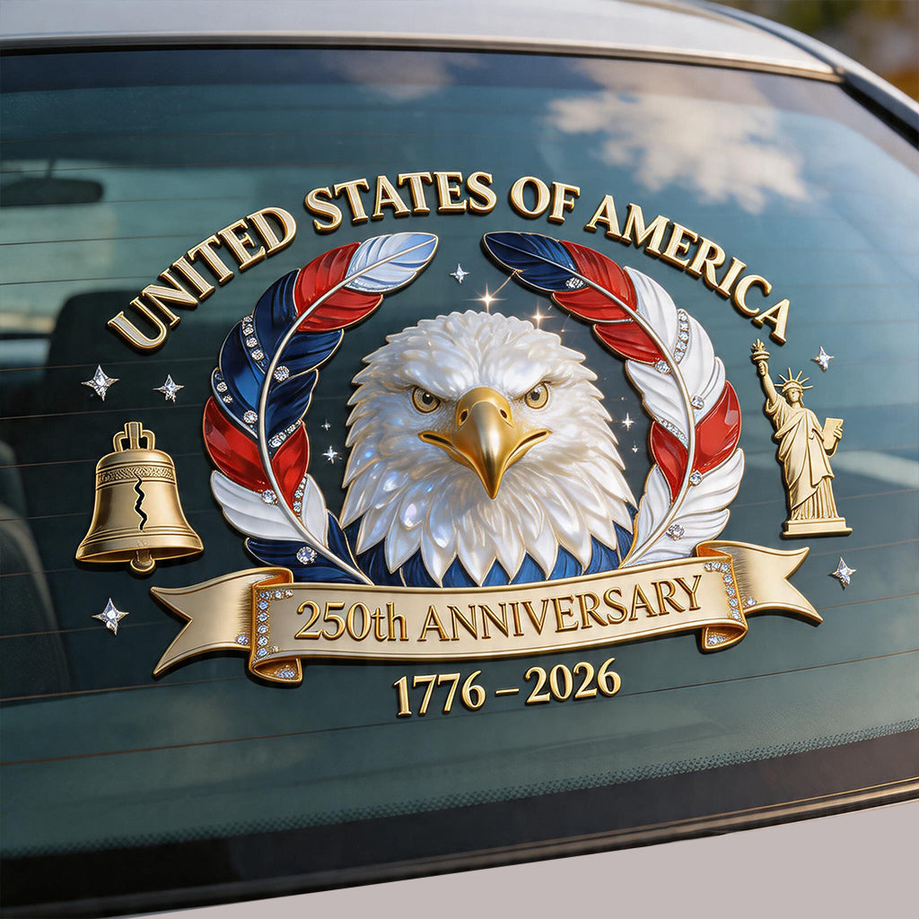 USA 250th Anniversary - Patriot Decal Die Cut