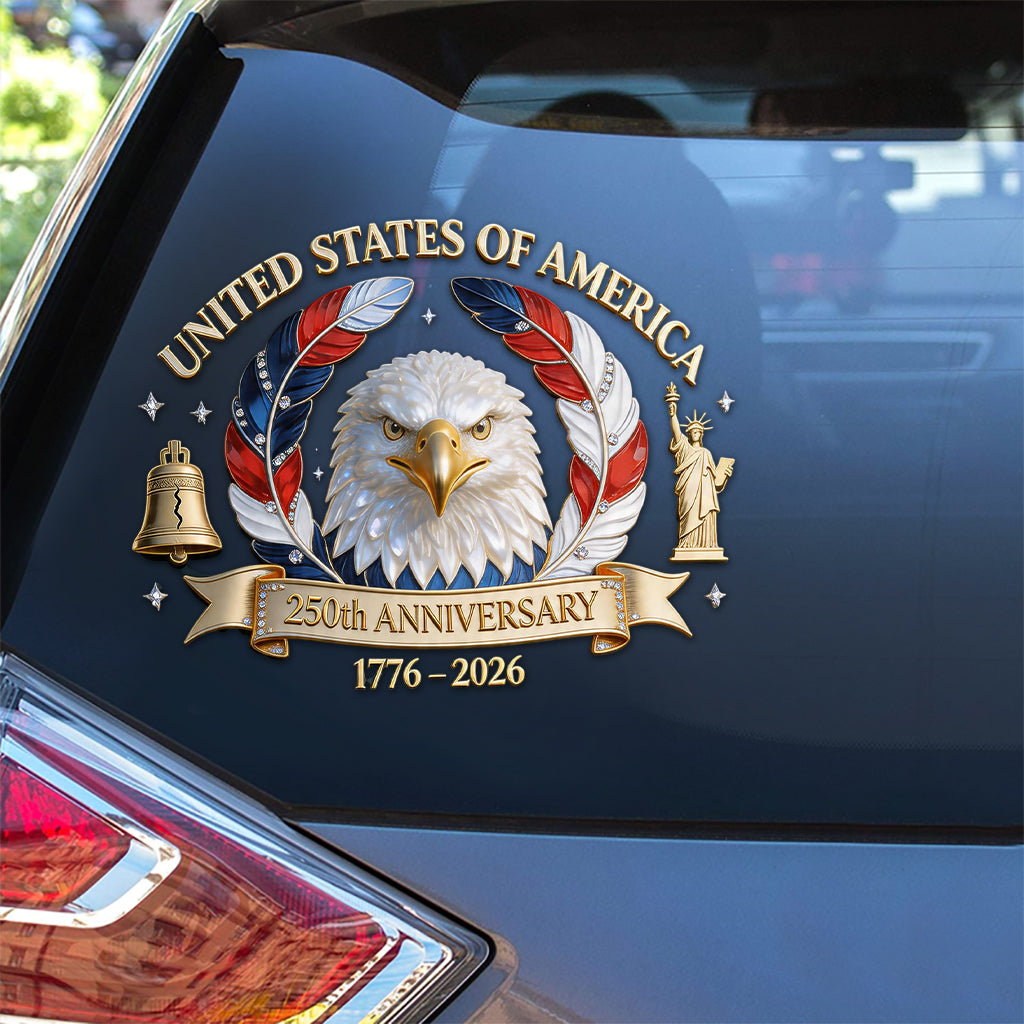 USA 250th Anniversary - Patriot Decal Die Cut