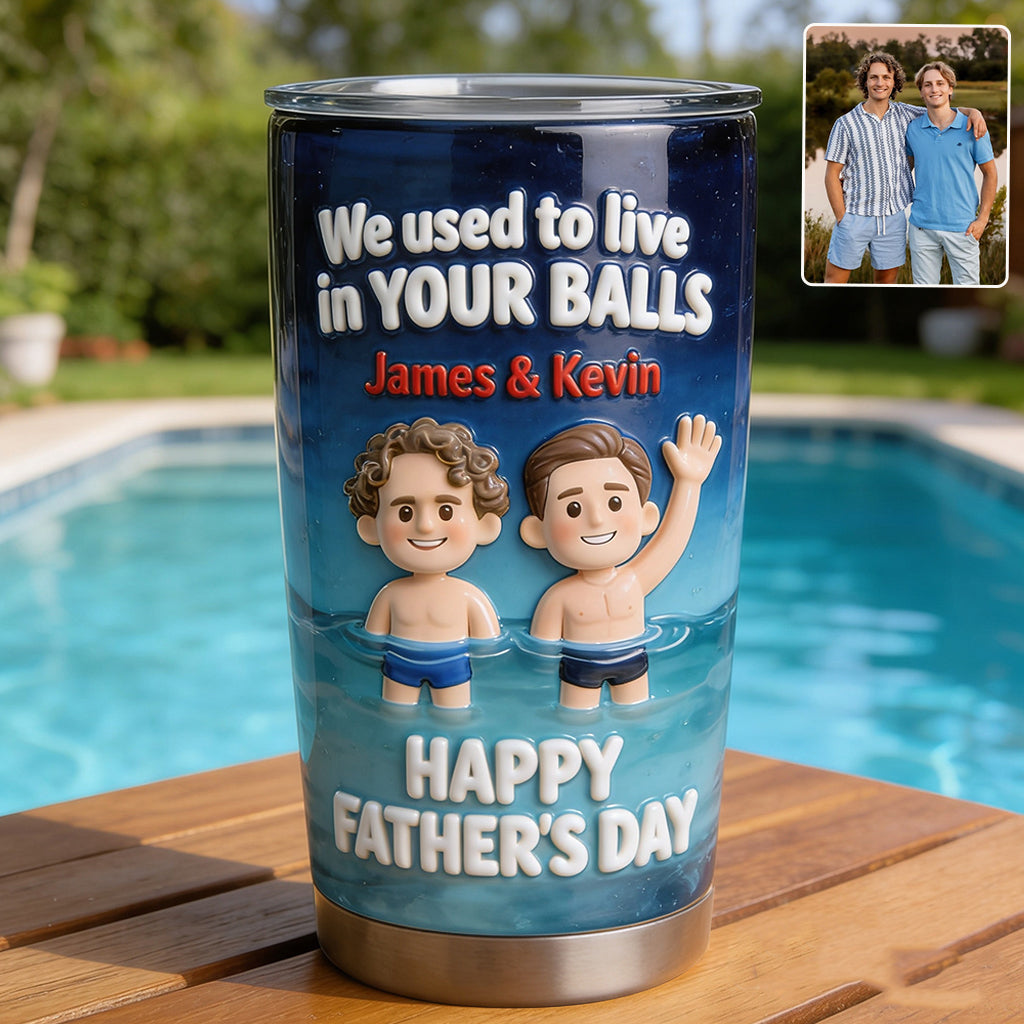 Perfect Father's Day Gift - Personalized Father Tumbler