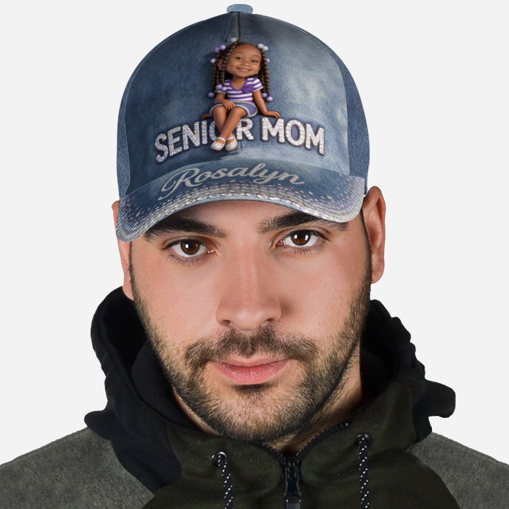 Senior Mom - Personalized Graduation Classic Cap