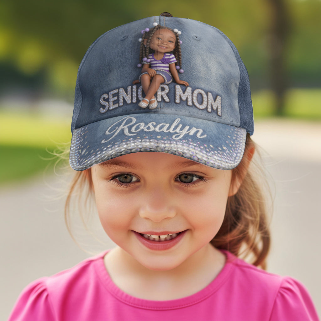Senior Mom - Personalized Graduation Classic Cap