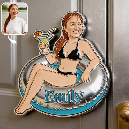 Summer Vibe - Personalized Sea Lover Magnet