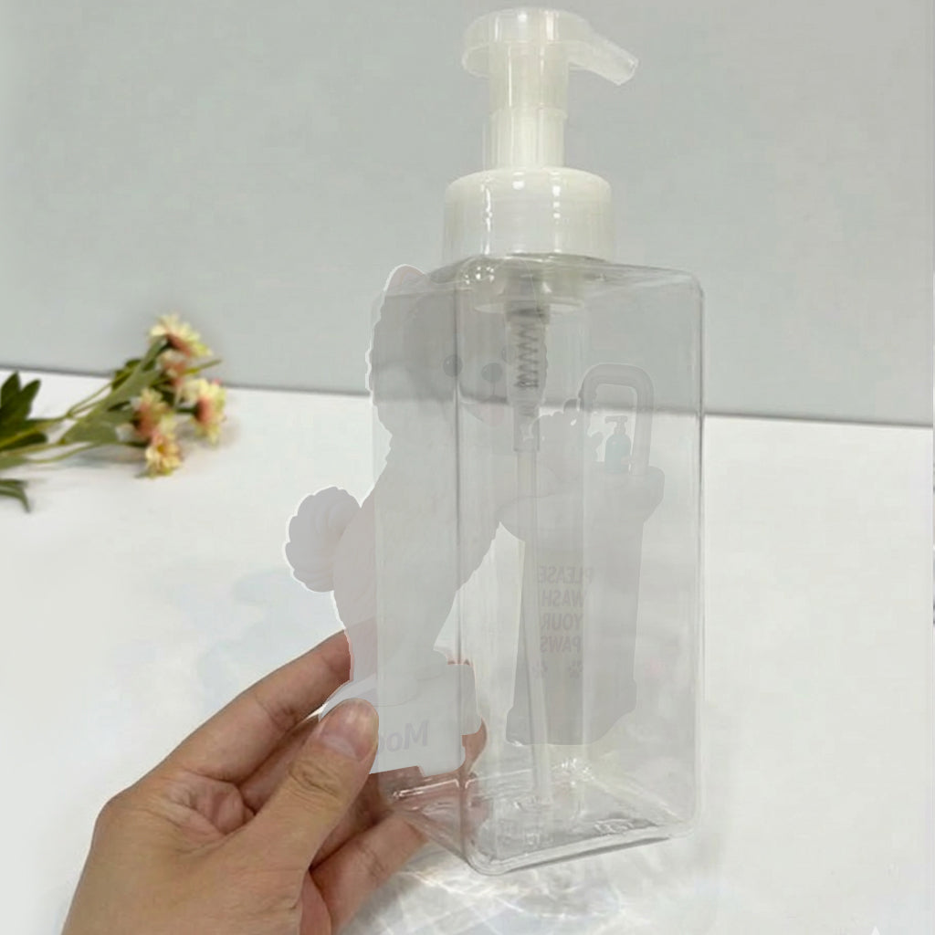Please Wash Your Paws - Personalized Dog Pump Dispenser