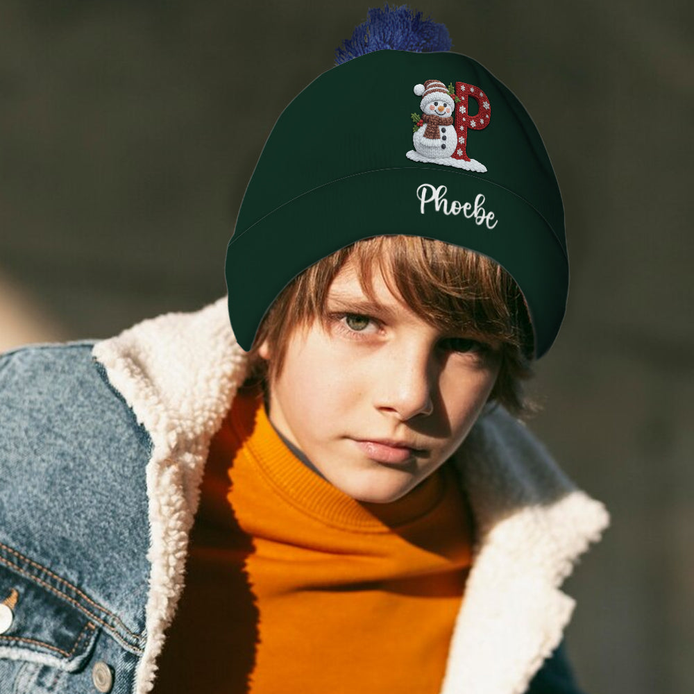Winter Gifts For Loved Ones - Personalized Family Beanie Hat