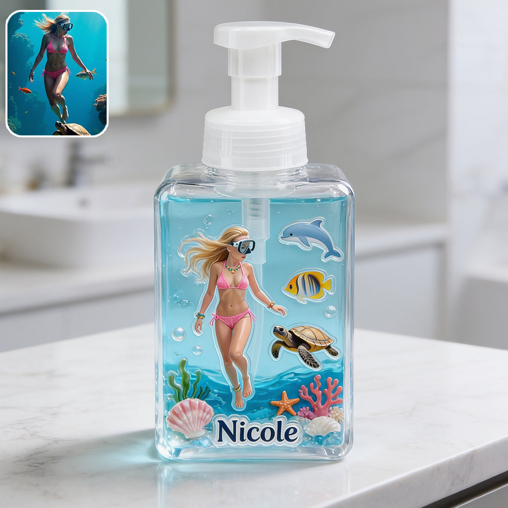 Ocean Spirit - Personalized Sea Lover Pump Dispenser