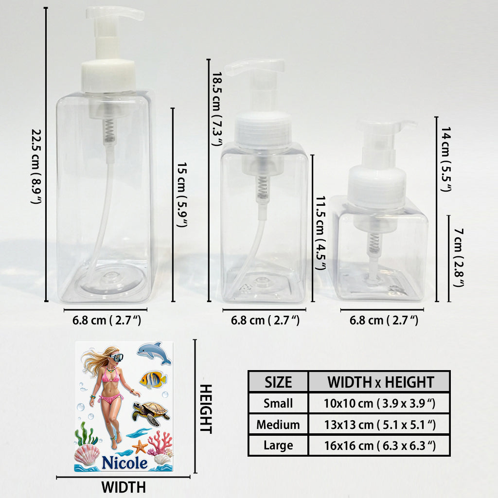 Ocean Spirit - Personalized Sea Lover Pump Dispenser