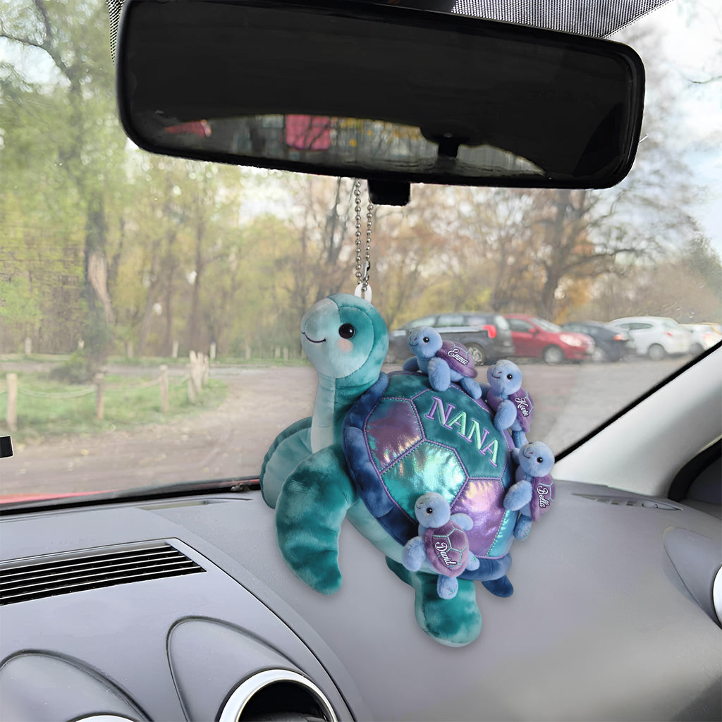 Nana Turtle - Personalized Grandma Plush Keychain