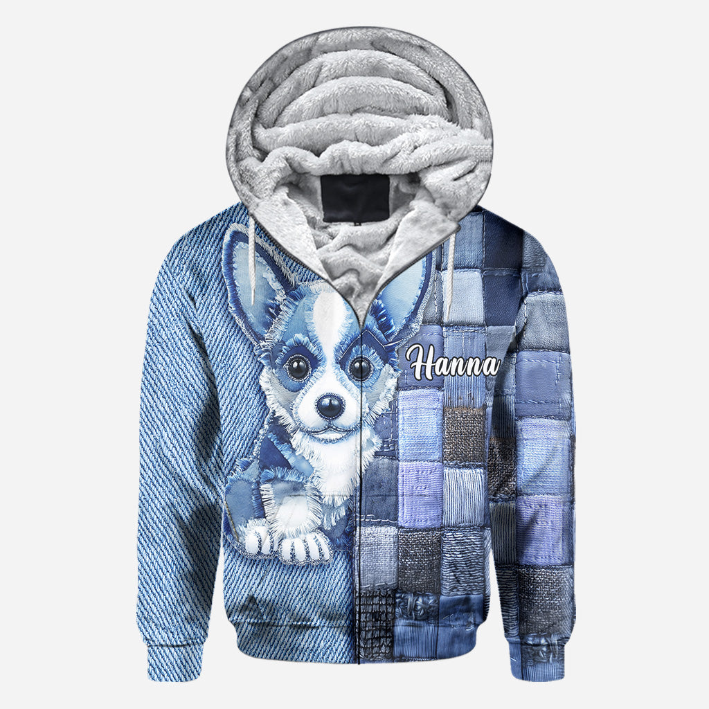 Love Pembroke Welsh Corgi - Personalized Dog All Over Shirt